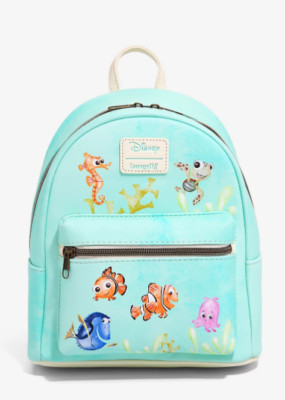 Loungefly Disney Pixar Finding Nemo Watercolor Character Mini Backpack