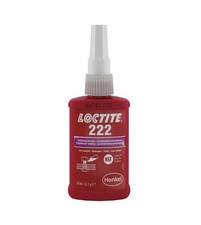 Loctite 222 50ml 10ml Purple, low-strength thread locker for small fasteners
