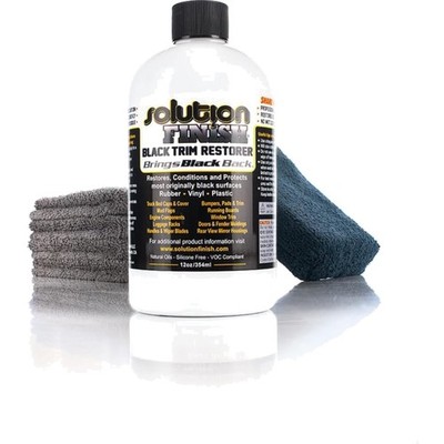 The Rag Company Solution Finish Trim Restorer Kit 12 Oz Towels Gloves