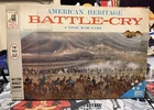 “Battle Cry” Civil War Board Game Milton Bradley MB Strategy USA 1961 Vintage