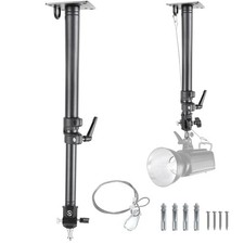 Photography Studio Ceiling Mount 360  Rotation Wall Ceiling Light Mount Boom ...
