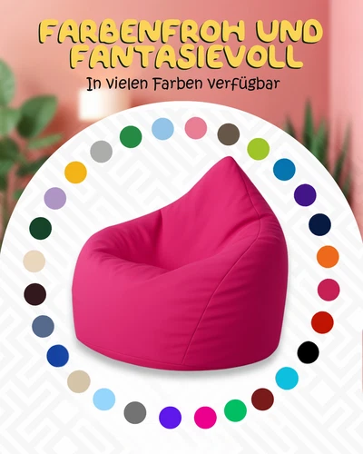 PatchHome Sitzsack XL- Jumbo Sitzkissen Bodenkissen Kinder und Erwachsene - Bild 195 von 203