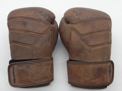 Hayabusa T3 LX 14 oz Boxing Gloves Brown Leather Training Sparring M/L