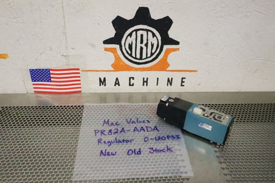 #ad #ad Mac Valves PR82A AADA Regulator 0 120PSI New Old Stock See All Pictures $79.99