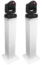  2 Chauvet DJ Intimidator Spot 360X Moving Head Lights Collapsible Totem Stands