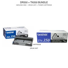 Brother DR350  TN350 Bundle for HL-2040 MFC-7220 MFC-7225N MFC-7420 MFC-7820N