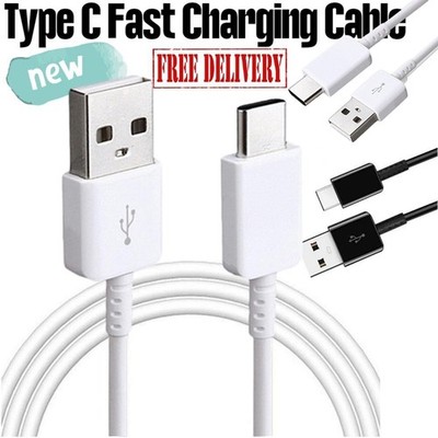 1 Meter USB A - USB C Charging Cable USB Type C Charging Cord for Samsung Galaxy