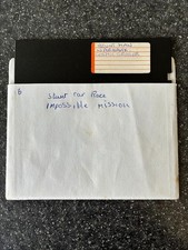 Commodore 64 Stunt Man, Warhalk,  Disk Untested
