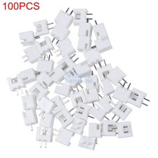 100pcs 2P JST XH 2.54 Plug 0.1 in XH2.54 2 Pin Male Housing Header Connector