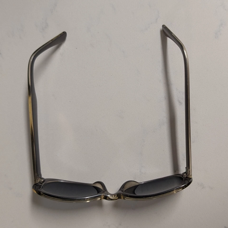 Gafas de sol vintage Y2K elegantes futuristas techno con marco de plástico plateado rave años 90 Foto 4 de 4