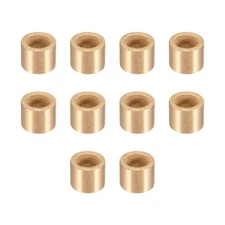10pcs Self-Lubricating Bearing Sleeve 8mm x 12mm x 10mm Sintered Bronze Bushings