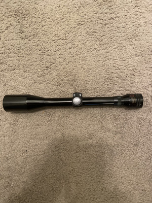 Vintage Tasco 10X40 Thick T-Post Reticle Gloss Rifle Scope Japan A 811P RARE!!