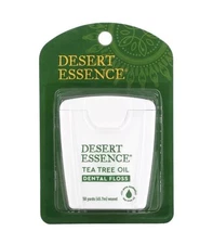 Desert Essence Dental Floss Tea Tree Oil - 50 Yards