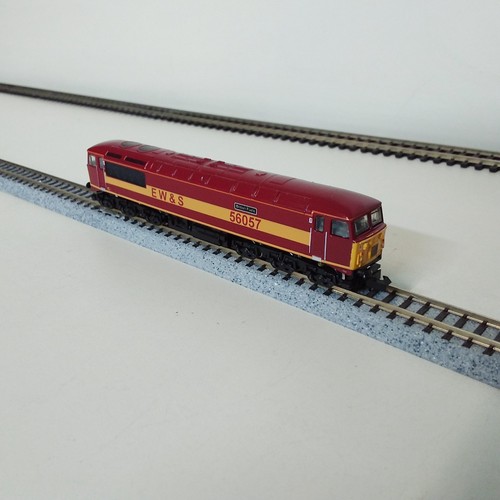 Graham Farish 805E (N) Special Edition Class 56 '56057' in EW&S Livery. | Condition: Used