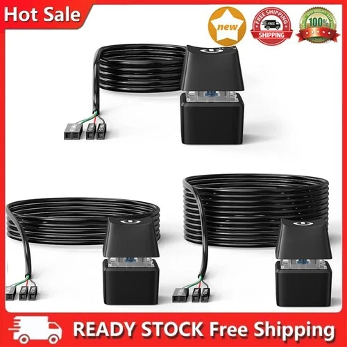1.65m/5m/10m Desktop Computer Power Switch Blue LED Lights for Home Office