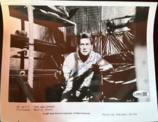 MARTIN SHEEN SIGNED AUTOGRAPHED 8X10 PHOTO MAN WOMAN AND CHILD RARE JSA COA G