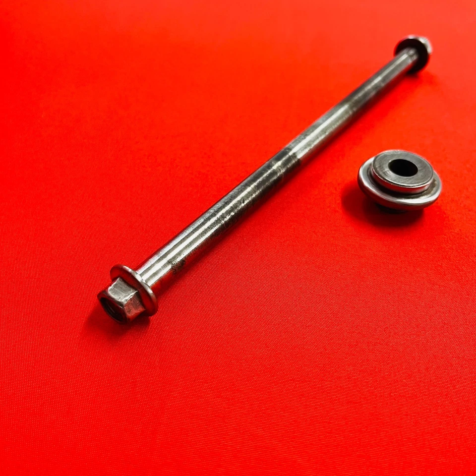 DRZ125 EJE DELANTERO RUEDA PERNO COMPLETO OEM GENUINO SUZUKI DR-Z DRZ 125 (03-07) Foto 3 de 4