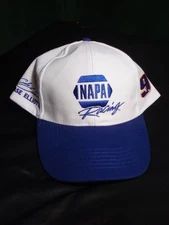 Napa Racing White/Blue Chase Elliot #9 Strap Back Hat