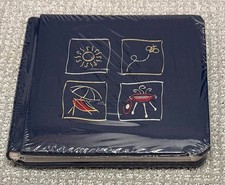 NEW Creative Memories 7x7 Navy Blue Summer Fun BBQ album w/12 Pages SEALED