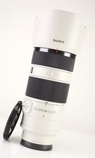 Sony FE 70-200mm F4 G OSS  Autofocus Zoom Lens Front & Rear Lens Cap  & Hood