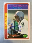 New ListingRay Guy Autographed 1978 Topps Football  Card #260 Oakland Raiders HOF