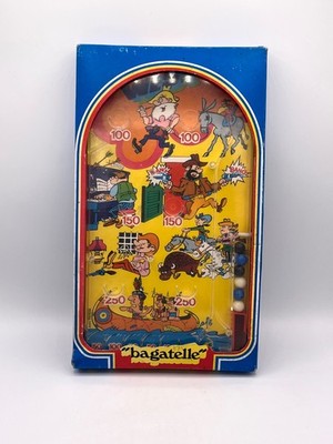 Altes  Tisch Flipper Spiel - Western - BAGATELLE Arco Falc - Vintage 60/70er