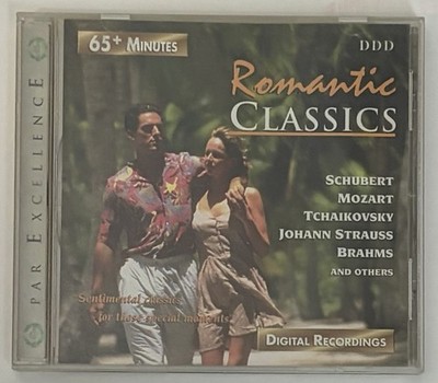 Romantic Classics CD Schubert Mozart Tchaikovsky Strauss Brahms 1995