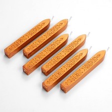 6 Pieces Sealing Wax Sticks with Wicks for Letter Seal Wax Stamp,Wedding Invi...