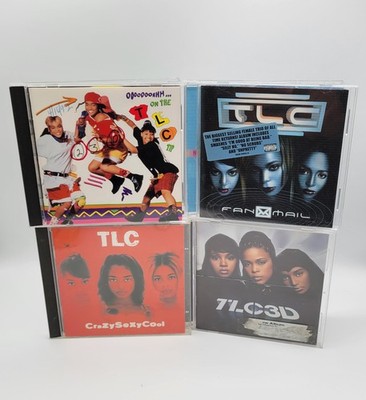 TLC 4 CD Lot CrazySexyCool Fanmail TLC3D On The TLC Tip