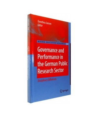 Governance and Performance in the German Public Research Sector: Disciplinary Di