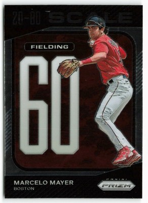 2023 Marcelo Mayer Panini Prizm 20-80 Scale - Boston Red Sox