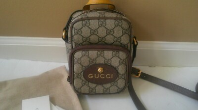 gg mini backpack GUCCI Neo Vintage GG Supreme Mini crossbody Bag