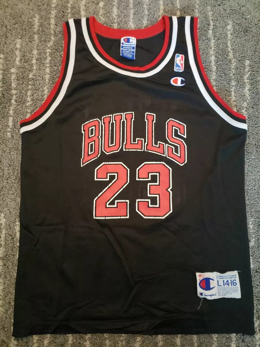 Michael Jordan Chicago Bulls Champion Jersey Youth L 14 16