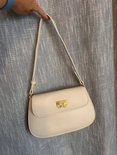 White purses and handbags