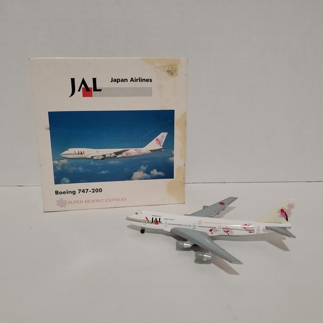 Herpa Wings 1:500 Japan Airlines Boeing 747 200 Resort Jet Herpa Wings 1:500 Japan Airlines Boeing 747 200 Resort Jet