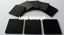 8 Anti Vibration isolation pads 4"x4"x3/8" ALL RUBBER INDUSTRIAL HVAC PUMP