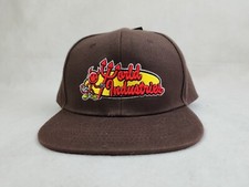NWT World Industries Flame Boy Brown OSFM Hat Cap Snapback