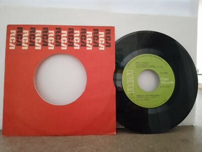 PATTY PRAVO - DAS SCHWERT IM HERZEN 1970 45 RUNDEN ITALIEN SEHR GUT