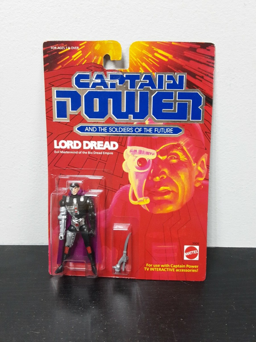 1987 Mattel Captain Power Lord Dread Figure NEW ON CARD | eBay