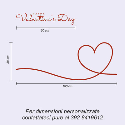 Adesivi a forma di cuore per San Valentino, 2 cm, 130 pezzi, rosso scuro lucido