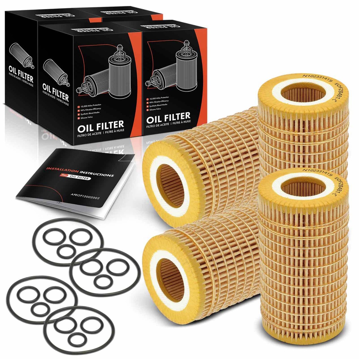 Air And Cabin Filters Kit For Mercedes-Benz E350 GLK350 C300 E400 E550 C350 E300 Kfl 100737