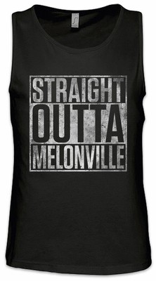 Straight Outta Melonville Herren Tank Top SCTV Second City Fun Sketch Television
