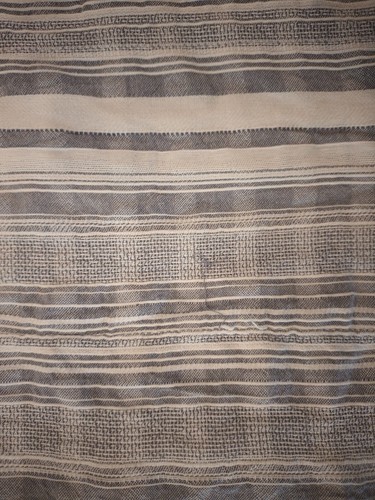 ASOS black and white striped cotton maxi sundress size 12 - Picture 10 of 11