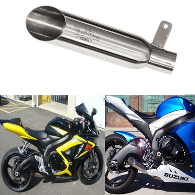 Voodoo Industries Shorty Stainless Slip-On Exhaust Mandrel Bent VEGSXR1K1P