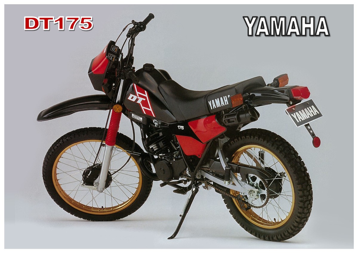 Dt175 175cc Dirt Bike No Reserve: 1981 Yamaha DT175 Enduro For