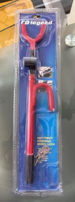 CQ Legend Anti-Theft Steering Wheel Lock 2 Keys #CQ-6008S - Cars, Trucks, SUVs