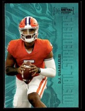 2022 SkyBox Metal Universe Champions #108 D.J. Uiagalelei Aqua card