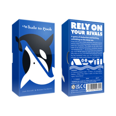Whale to look Brettspiel - Brandneu Versiegelt