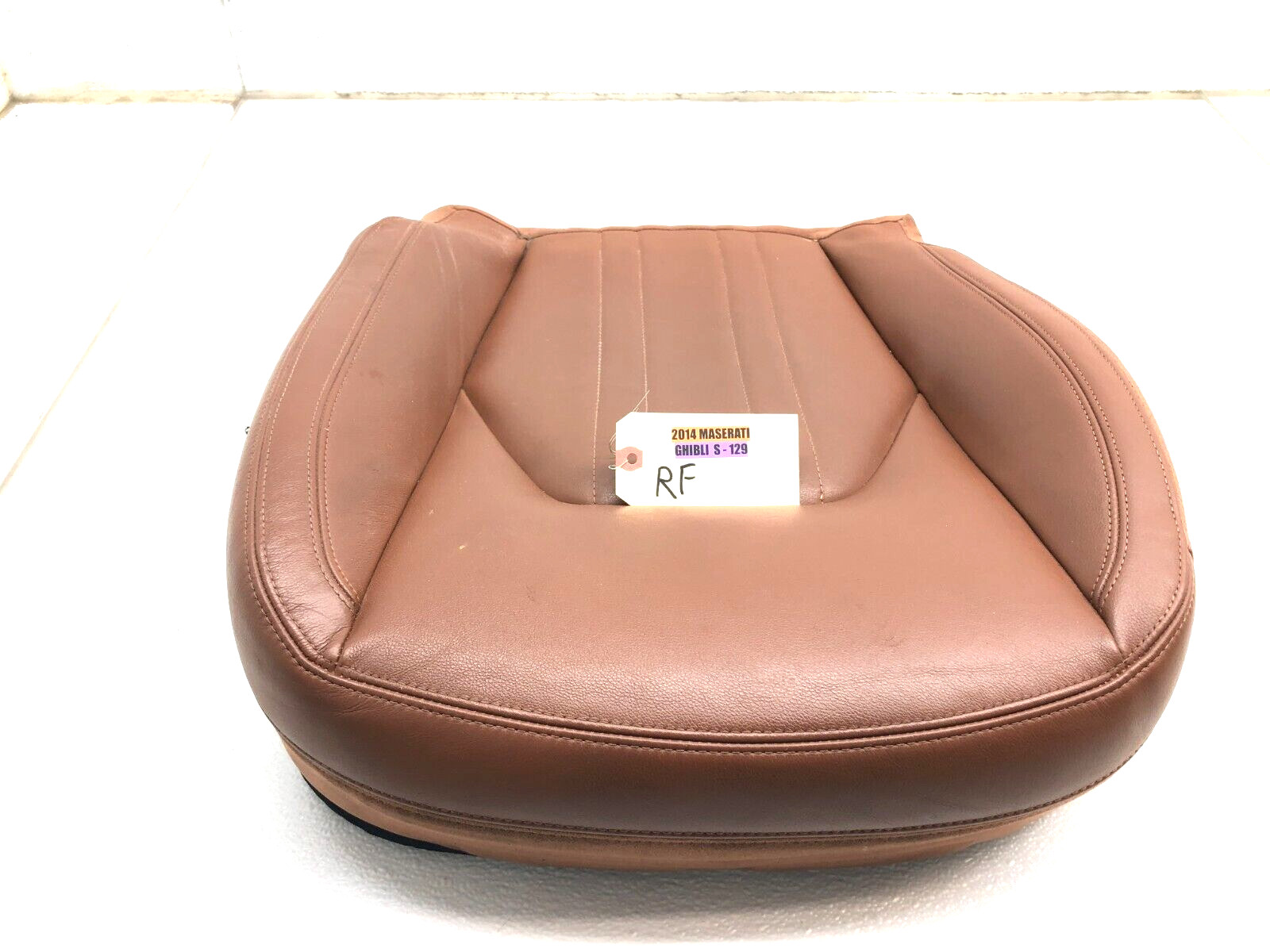 2014-2019 MASERATI GHIBLI S Q4 RIGHT PASSENGER FRONT SEAT LOWER CUSHION OEM.