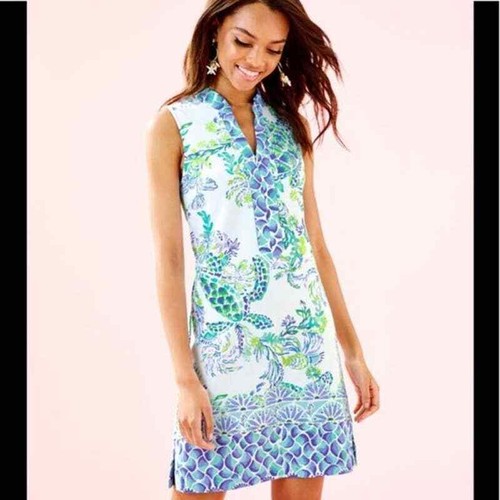 Lilly Pulitzer Larsen Shift Turtle 
